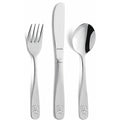 Amefa Teddy Children's Cutlery Set, 3pc