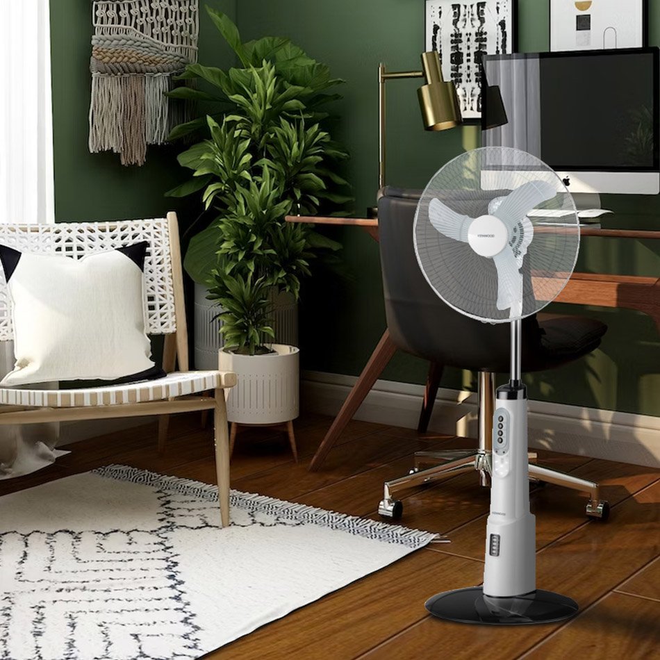 Kenwood 40cm Rechargeable Pedestal Fan, IFP95