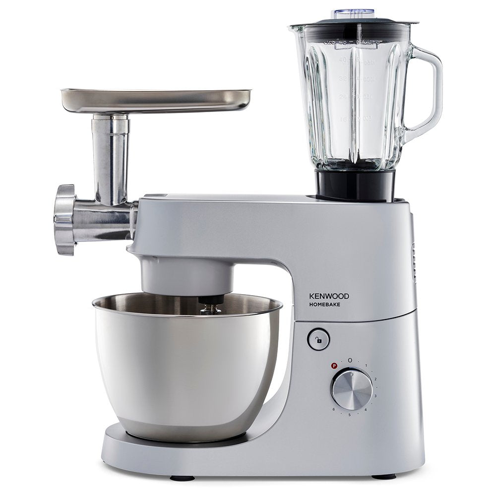 Kenwood Homebake 5L Stand Mixer With Blender & Mincer, KHH01.220SI