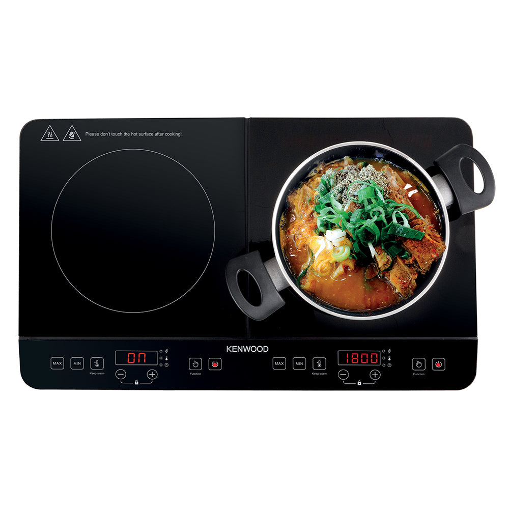 Kenwood Double Plate Induction Cooker, IDC06.000BK