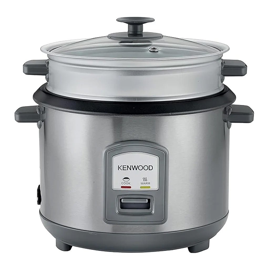 Stainless Steel Rice Cooker With Steamer Basket
