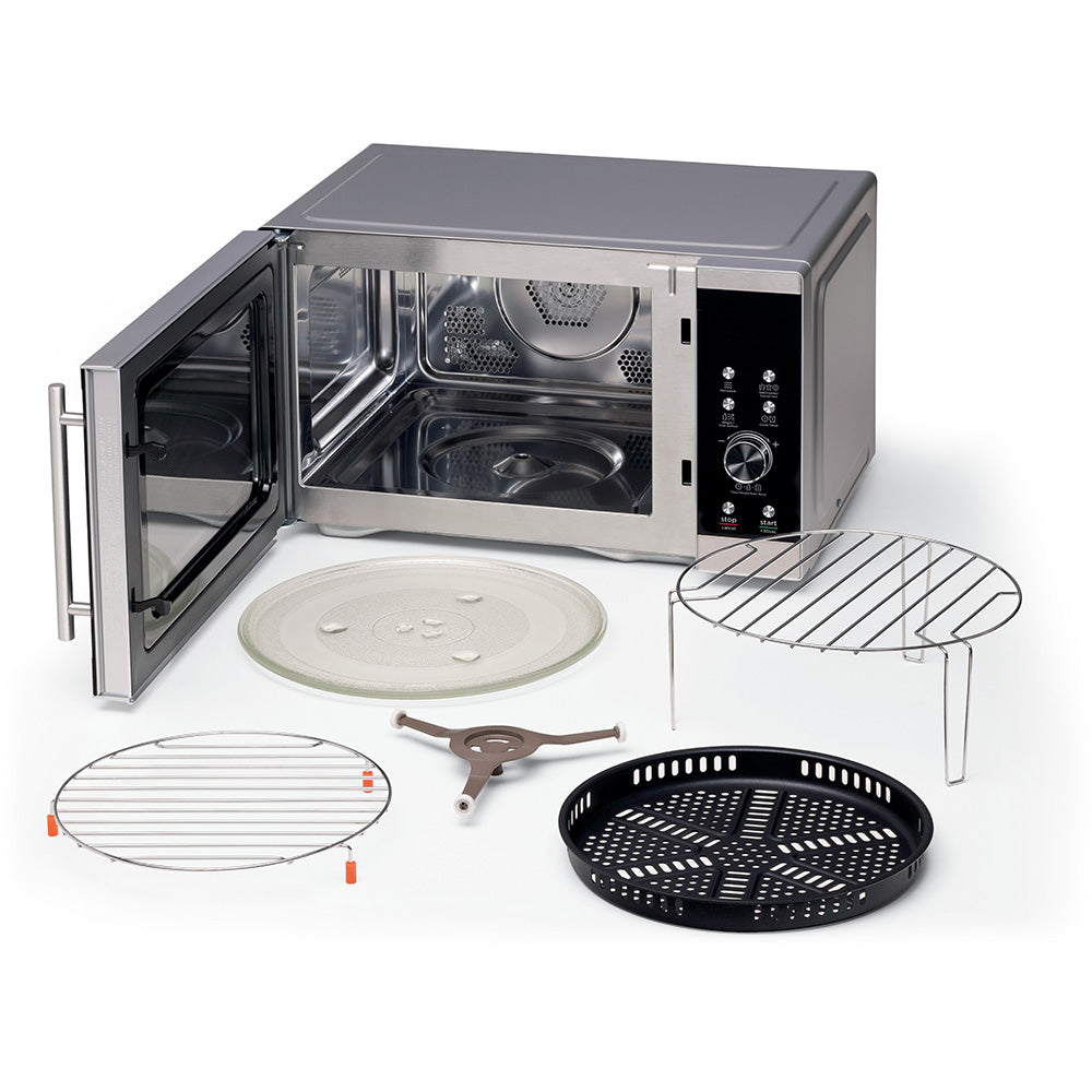 Kenwood Combi Stainless Steel Microwave with Air Fry Function, 30L