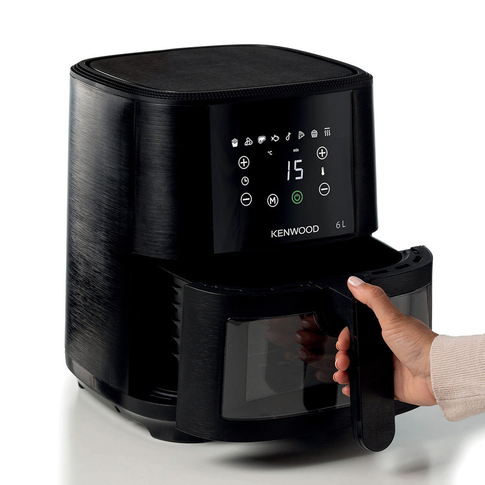 Kenwood Digital Airfryer with Grill Function and ClearCook Window, 6L