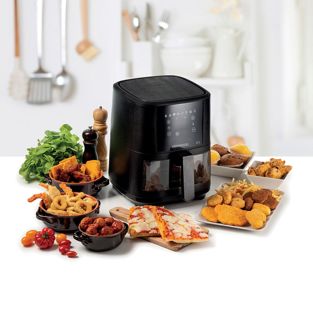 Kenwood Digital Airfryer with Grill Function and ClearCook Window, 6L