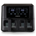 Kenwood Dual Airfryer With Windows & Grill, 9L