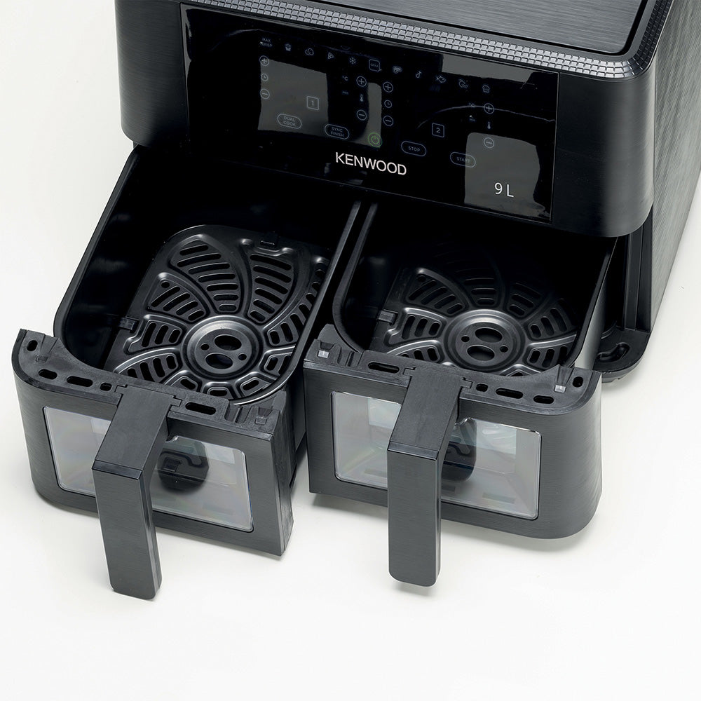 Kenwood Dual Airfryer With Windows & Grill, 9L