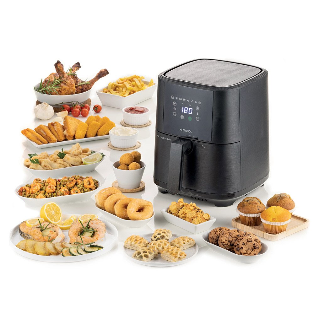 Kenwood Digital Airfryer With Grill Function, 6L
