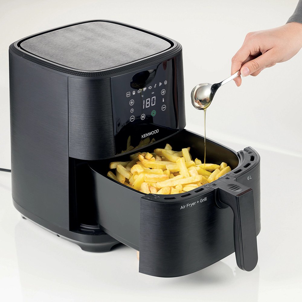 Kenwood Digital Airfryer With Grill Function, 6L