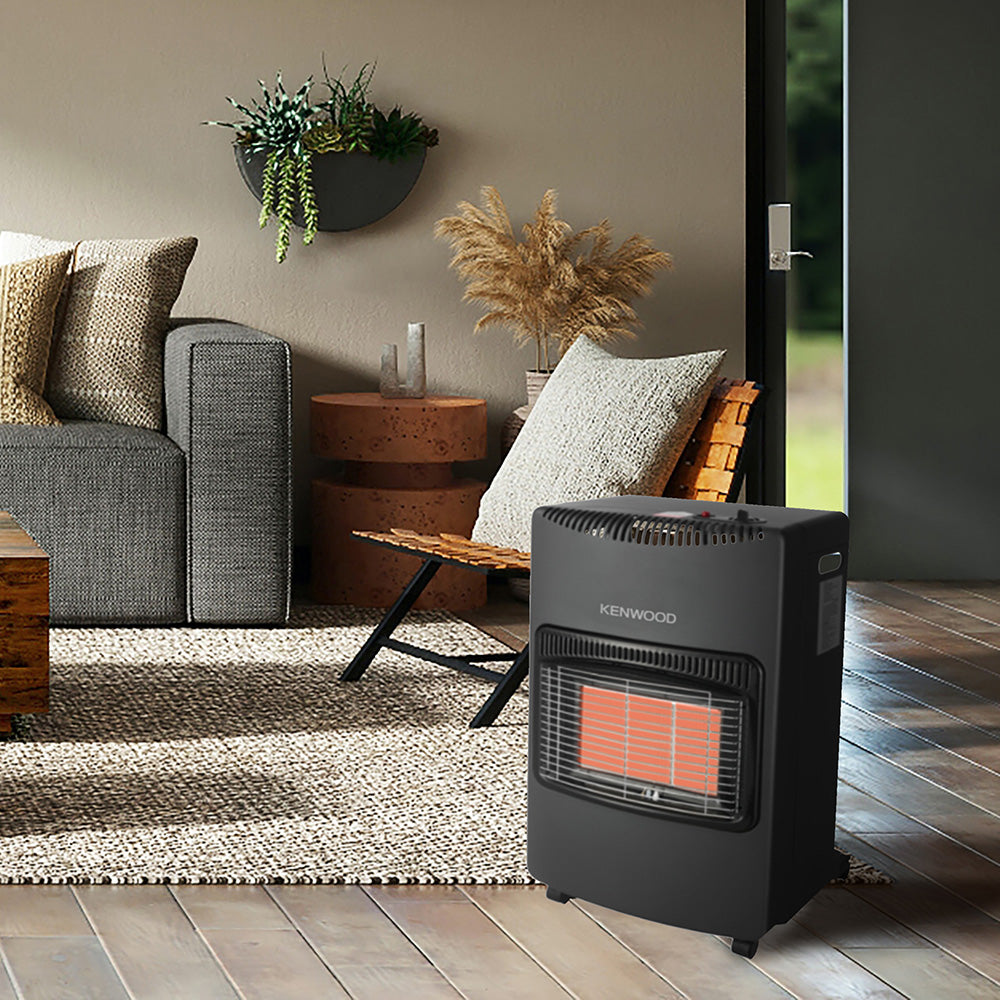Kenwood 3 Panel Gas Heater, GHM20.000BK