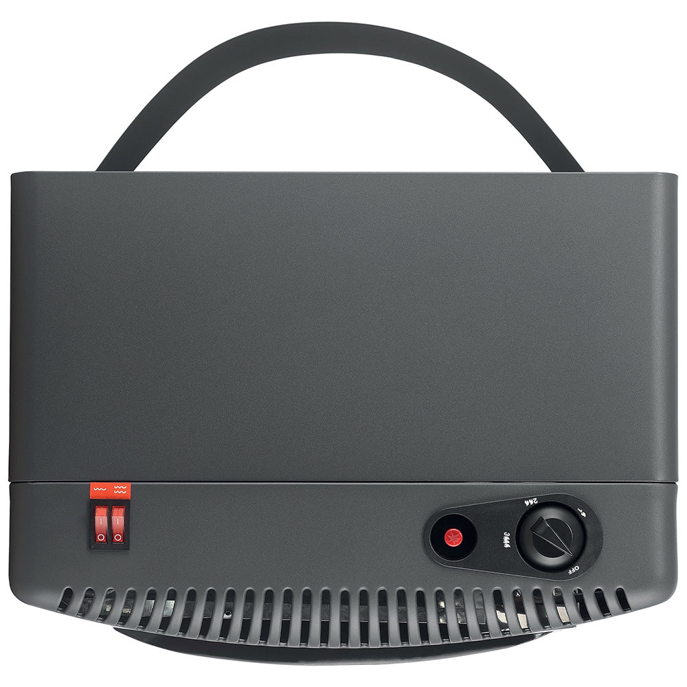Kenwood 3 Panel Gas & Electric Heater, GHE30.000BK