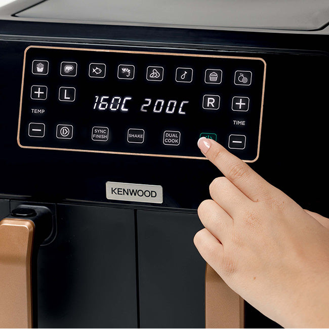 Kenwood Dual Airfryer, 8L, HFP70.000BK