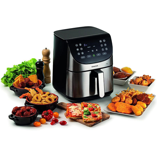 Kenwood kHealthy Stainless Steel Digital Airfryer, 7L