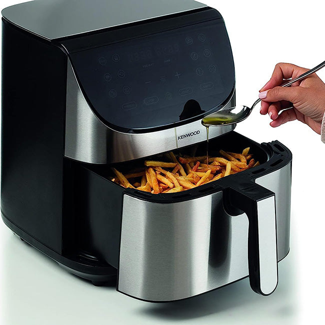 Kenwood kHealthy Stainless Steel Digital Airfryer, 7L