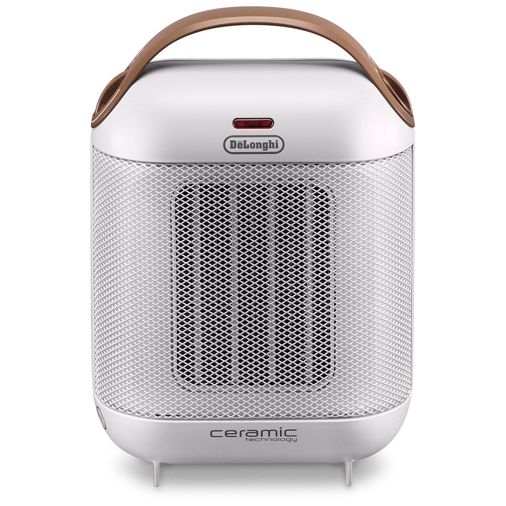 DeLonghi White Ceramic Fan Heater, HFX3018.IW