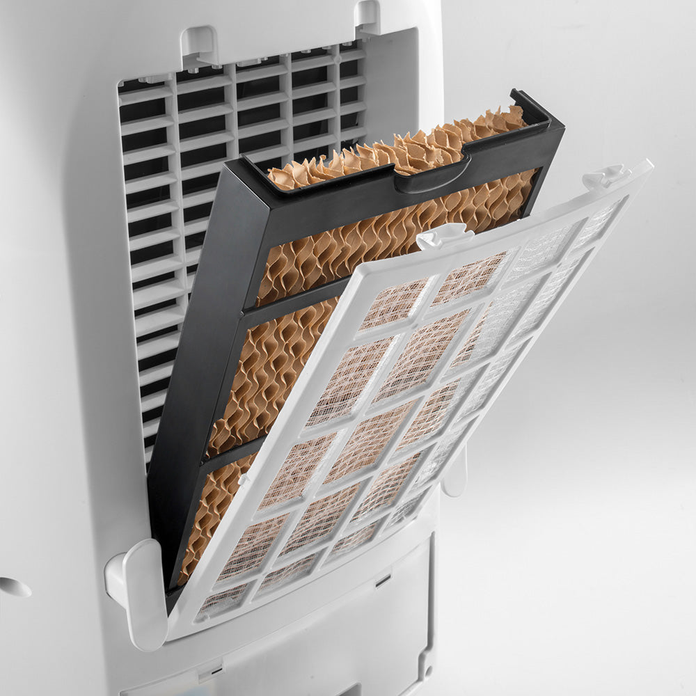 DeLonghi Evaporative Air Cooler With Remote Control, EV250.WH