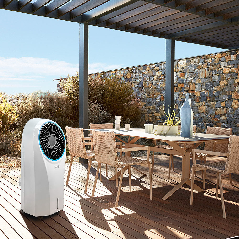 DeLonghi Evaporative Air Cooler With Remote Control, EV250.WH