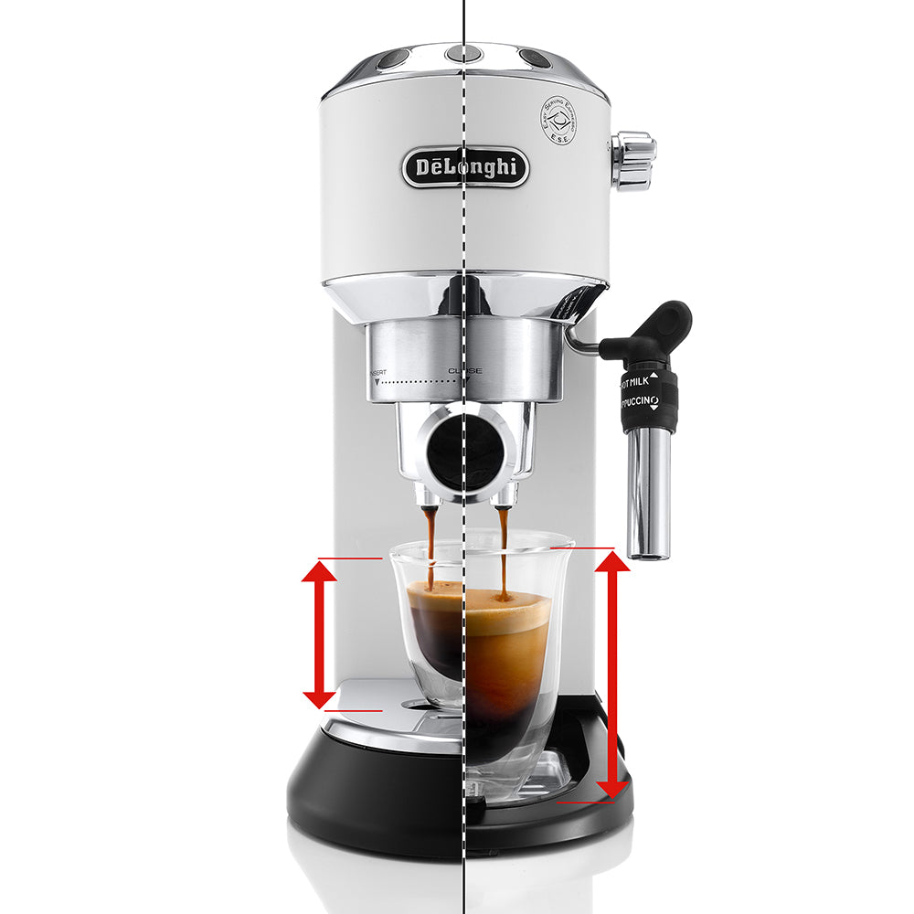 DeLonghi Dedica Style Pump Pump Espresso Coffee Machine, EC685