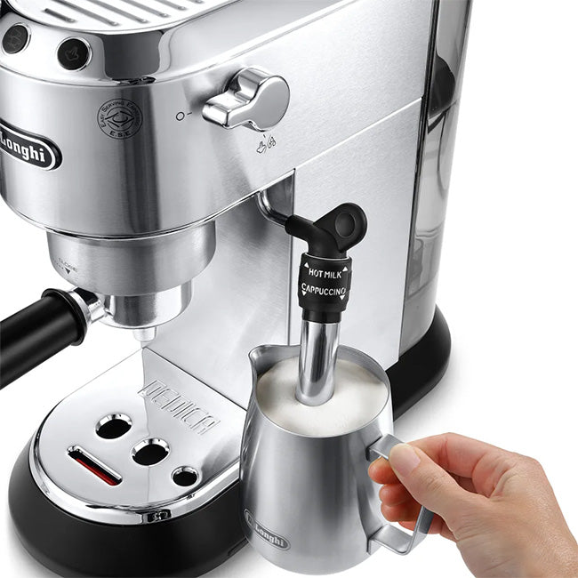 DeLonghi Dedica Pump Manual Espresso Coffee Machine, EC685