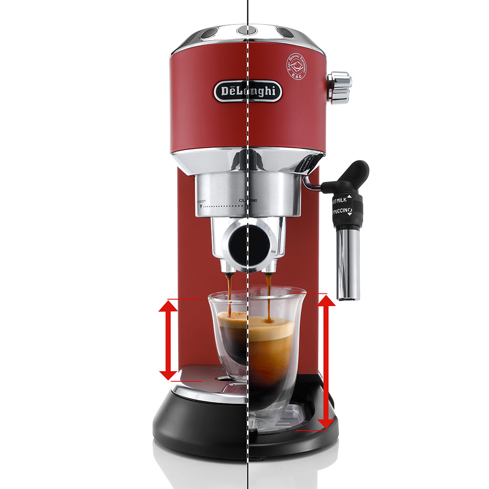 DeLonghi Dedica Style Pump Pump Espresso Coffee Machine, EC685