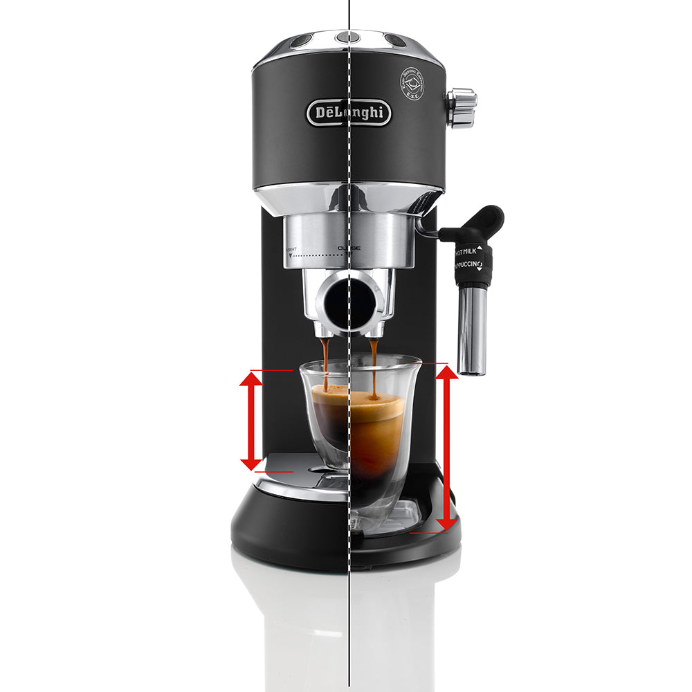 DeLonghi Dedica Pump Manual Espresso Coffee Machine, EC685