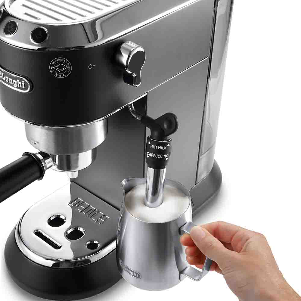 DeLonghi Dedica Pump Manual Espresso Coffee Machine, EC685