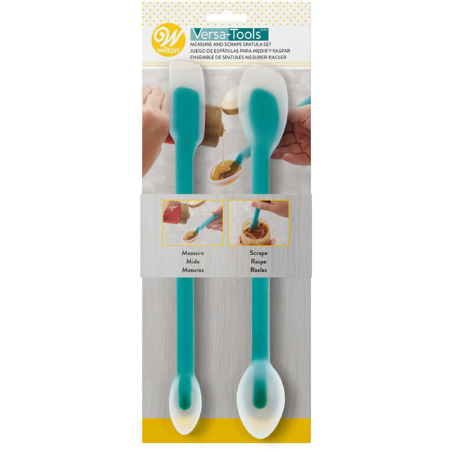 Wilton Versa-Tools Measure & Scrape Spatula Set