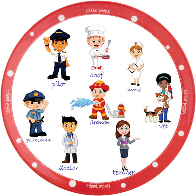 Home Classix Little Peeps Melamine Plate, 20cm