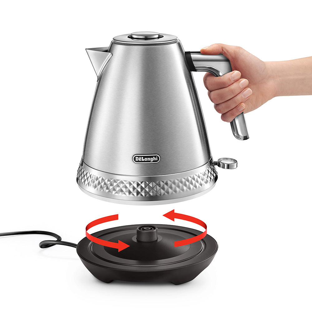 DeLonghi Diadema Cordless Kettle, 1.7L