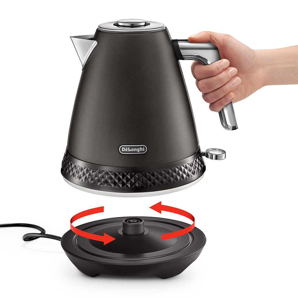 DeLonghi Diadema Cordless Kettle, 1.7L