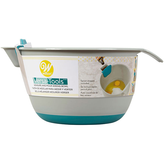 Wilton Versa-Tools Measure & Pour Mixing Bowl, 1.9L