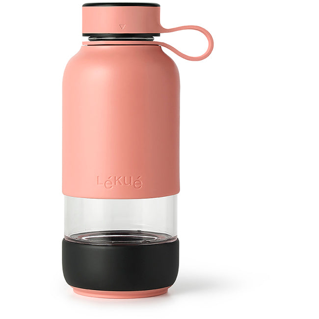 Lekue To Go Glass Drinking Bottle, 600ml