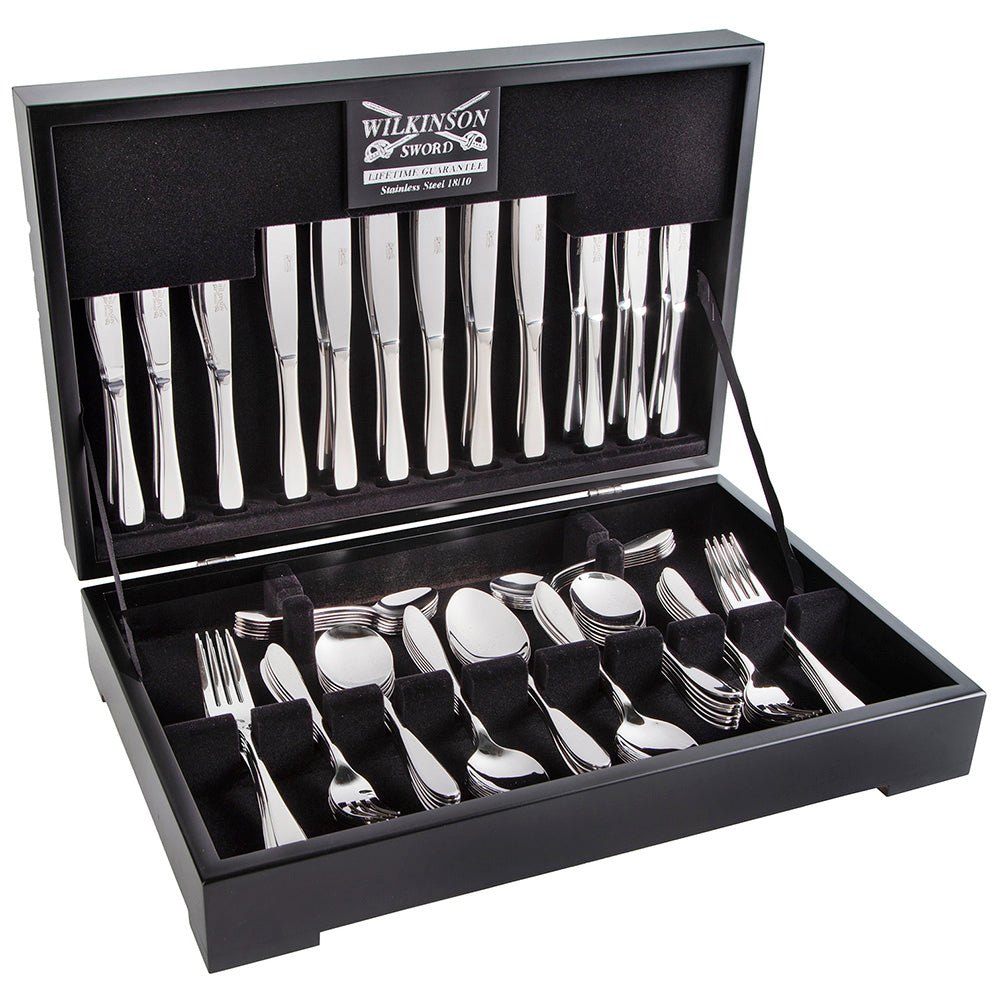 Wilkinson Sword Teardrop Cutlery Set in Canteen, 88pc