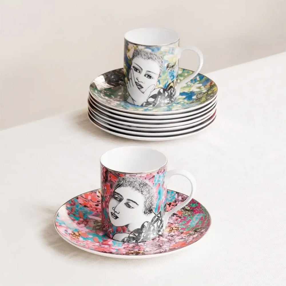 Carrol Boyes Kaleidoscope Mug Set Of 2, Luscious