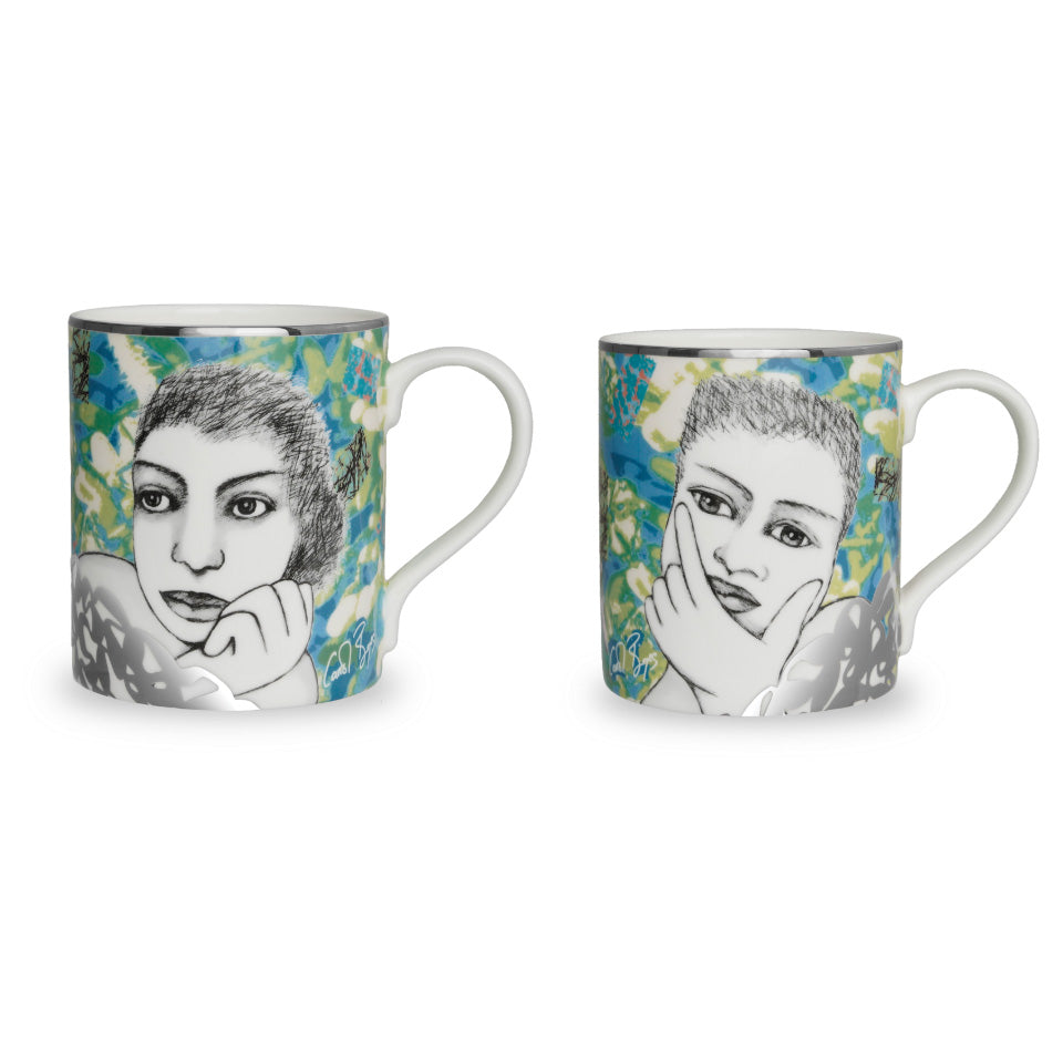 Carrol Boyes Kaleidoscope Mug Set Of 2, Sumptious