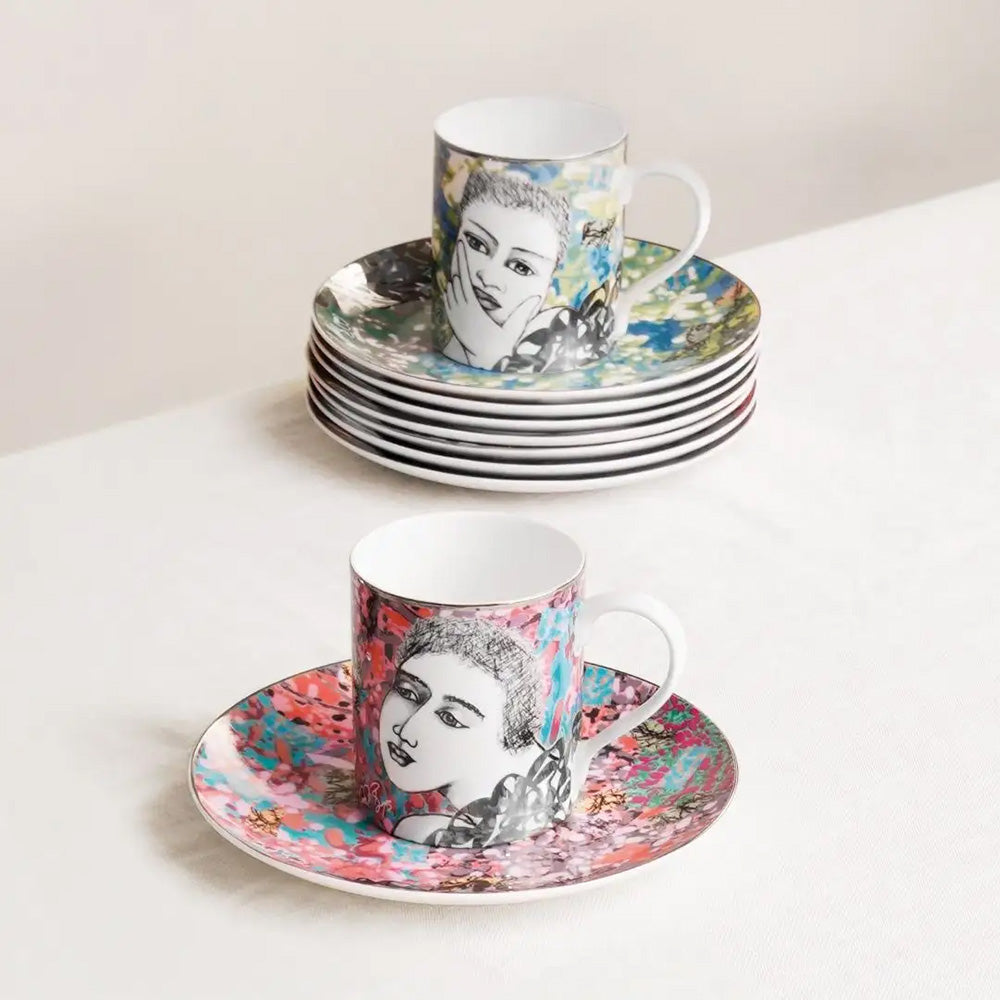 Carrol Boyes Kaleidoscope Mug Set Of 2, Sumptious