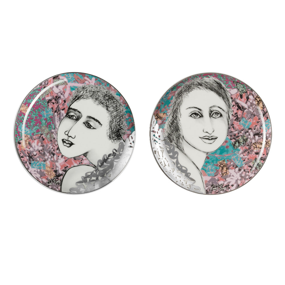 Carrol Boyes Kaleidoscope Side Plates, Set Of 2