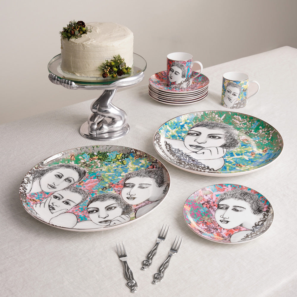 Carrol Boyes Kaleidoscope Side Plates, Set Of 2