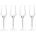 Carrol Boyes Edge Champagne Flutes, Set Of 4
