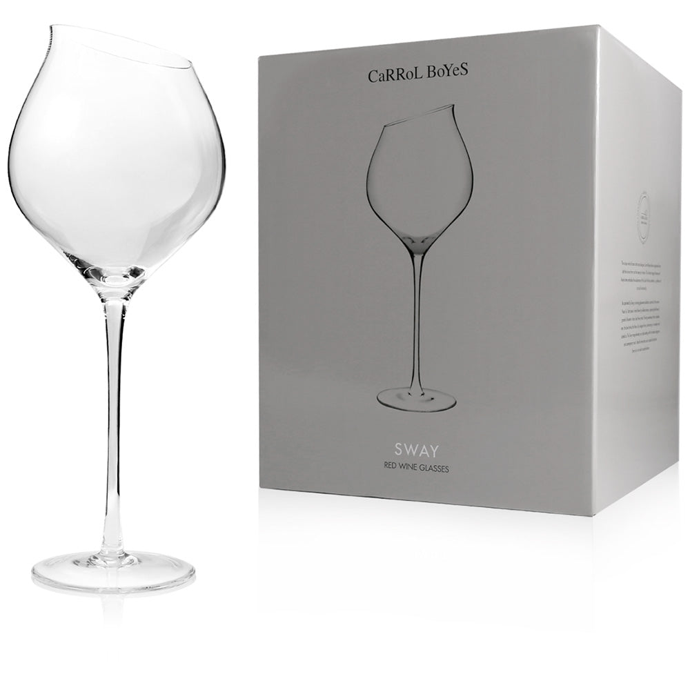 Carrol Boyes Sway Red Wine Glasses, Set Of 4