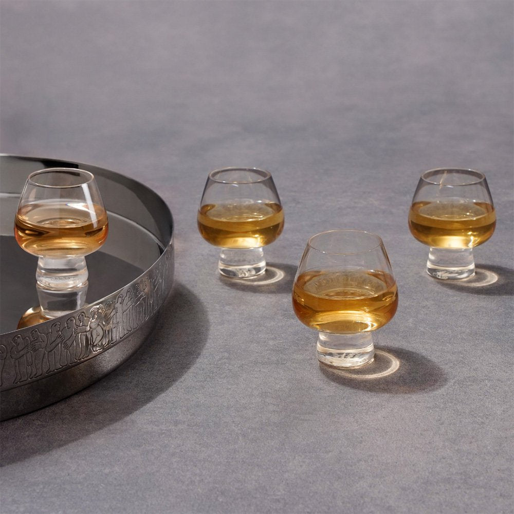 Carrol Boyes Set Of 4 Shot Glasses, Baobab