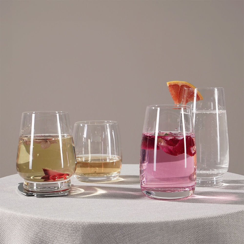 Carrol Boyes Set Of 4 Tumblers, Baobab