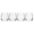 Carrol Boyes Set Of 4 Whiskey Glasses, Ripple