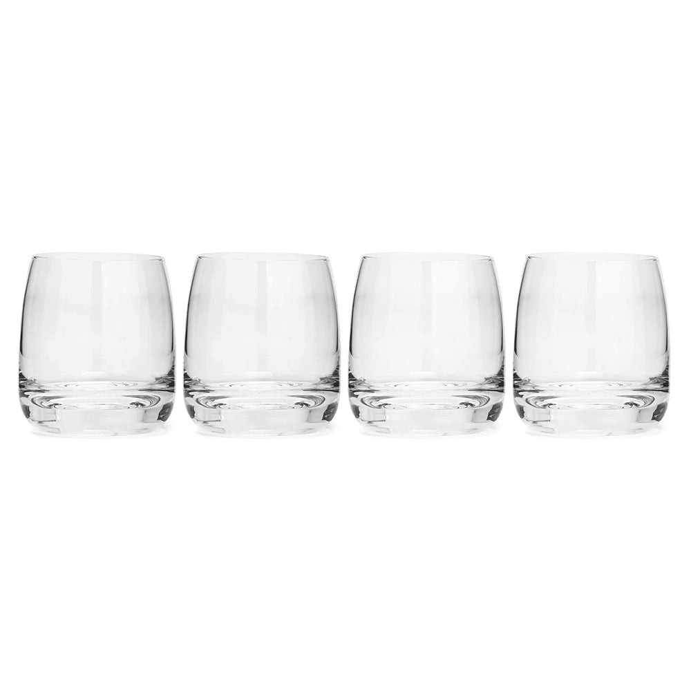 Carrol Boyes Set Of 4 Whiskey Glasses, Ripple