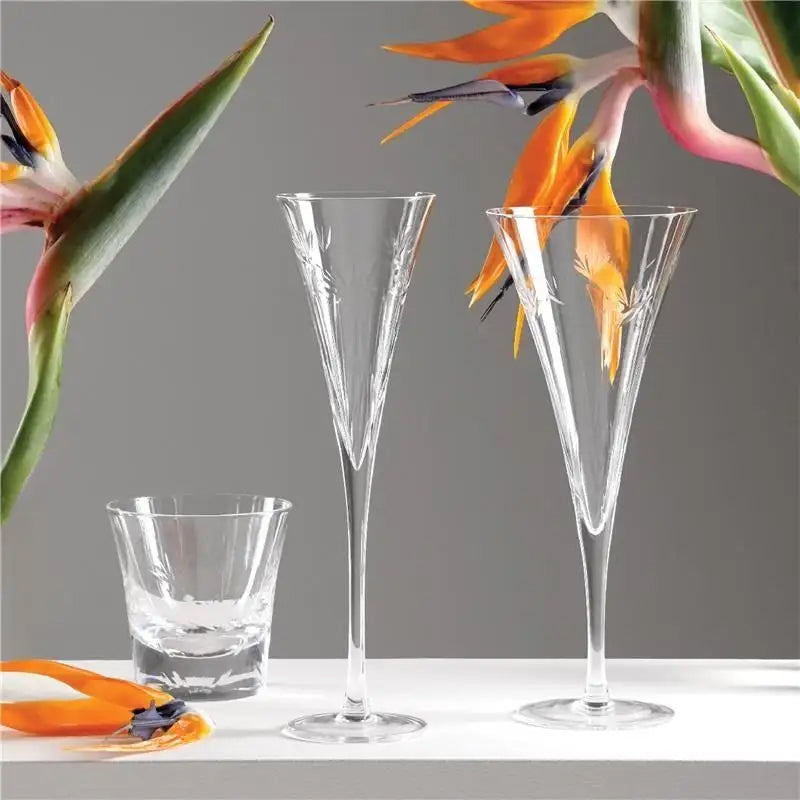 Carrol Boyes Strelitzia Whiskey Glasses, Set Of 4