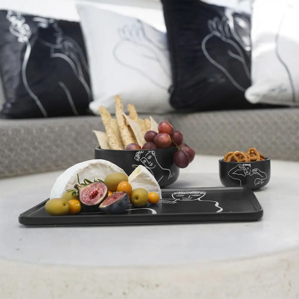 Carrol Boyes Set Of 2 Rectangular Platters, In Good Taste