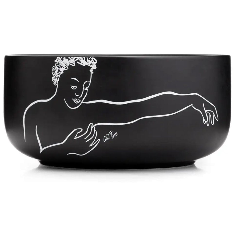 Carrol Boyes Sketchbook Black Salad Bowl, Within Reach