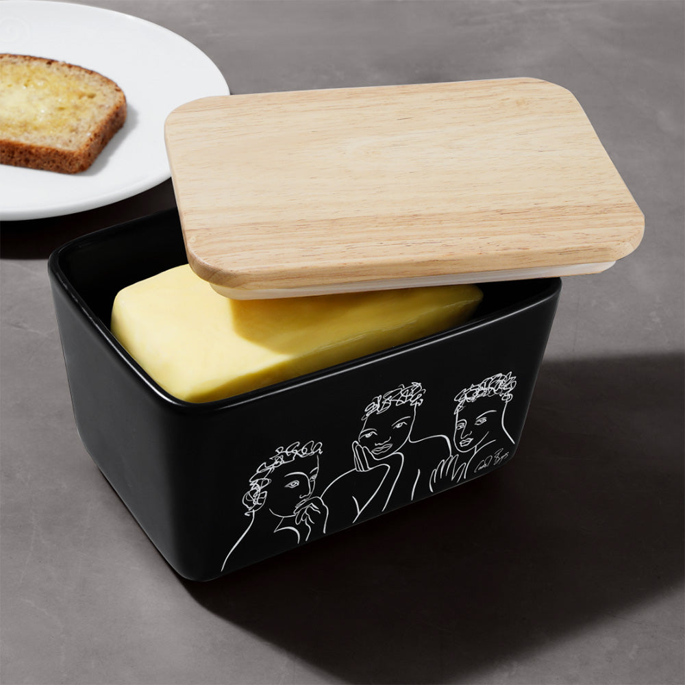 Carrol Boyes Butter Dish, Conversation