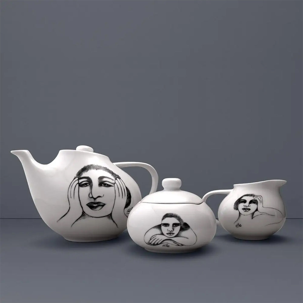 Carrol Boyes Sketchbook Milk Jug, Face Facts