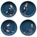 Carrol Boyes Indigo Blues Cereal/Soup Bowls, Set Of 4
