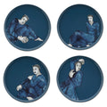 Carrol Boyes Indigo Blues Dinner Plates, Set Of 4